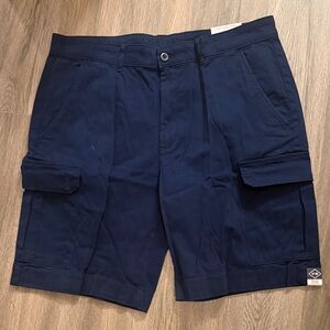 Men's Navy Cargo Shorts NWT